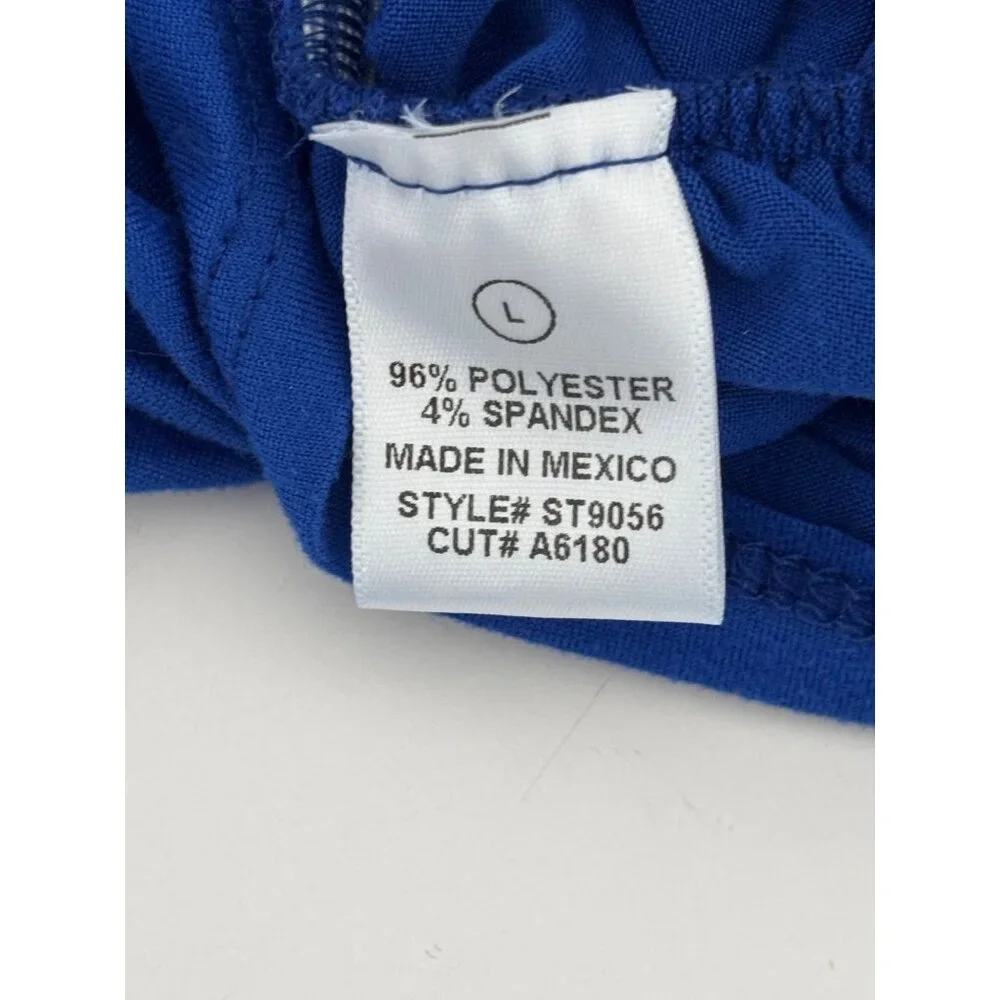 Skirt & Crop Top Set Large BodyCon Blue Ruched Y2K Glam Cyber Grunge Festival - Picture 5 of 15